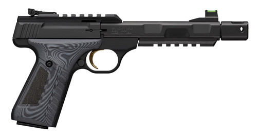 Browning Buck Mark Contour Pro .22 LR Semi-Auto Pistol with Matte Black Finish and Picatinny Rails