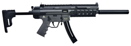 American Tactical Inc GSG-16 Carbine 22 LR Semi-Auto Rifle with Collapsible Stock and Faux Suppressor