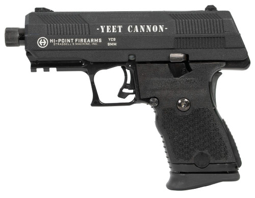 Hi-Point C-9 Yeet Cannon 9mm Semi-Auto Pistol with 10-Round Magazine, Black Finish