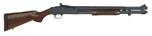 Mossberg 590A1 Retrograde 12 Gauge Pump Action Shotgun with Walnut Stock and Ghost Ring Sights