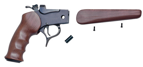Thompson/Center Contender Pistol Frame with Wood Stock Walnut Finish for 12 and 14 Inch Barrels