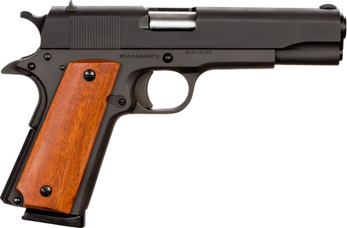 Rock Island Armory M1911-A1 GI 45 ACP Semi-Auto Pistol with 8-Round Magazine and Parkerized Finish