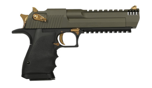 Magnum Research Desert Eagle L6 44 Magnum Semi-Auto Pistol with Mil-Spec Green Cerakote Finish