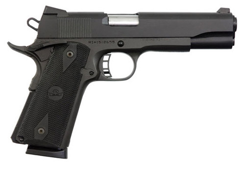 Rock Island Armory M1911-A1 Rock Standard .45 ACP Semi-Auto Pistol with Fixed Sights and Wood/Steel Grips
