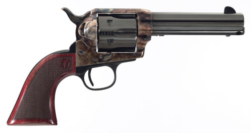 Taylor's & Company Smoke Wagon .45 Colt Revolver with Blued Finish and Walnut Grips