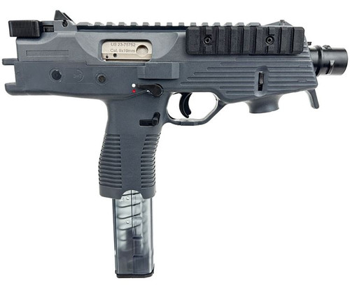 B&T TP9 9mm Semi-Auto Pistol with Sniper Grey Cerakote Finish and 30-Round Capacity