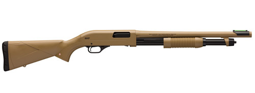 Winchester SXP Dark Earth Defender 12 Gauge Pump-Action Shotgun with Fiber Optic Sights
