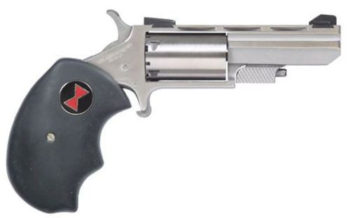 North American Arms Black Widow .22 Magnum Revolver - Stainless Steel, 5-Round Capacity
