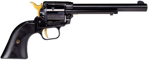 Heritage Manufacturing Rough Rider Small Bore Revolver in .22 LR with Black Oxide Finish and Gold Accents