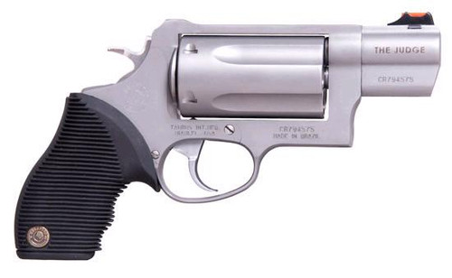 Taurus Public Defender .410 Bore & 45 Colt Revolver - Stainless Steel, 5-Round Capacity