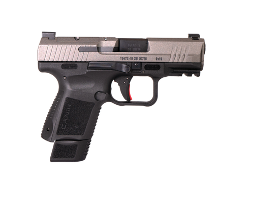 CANIK TP9 Elite SC Tungsten Grey Cerakote Semi-Auto Pistol with Warren Tactical Sights and Holster