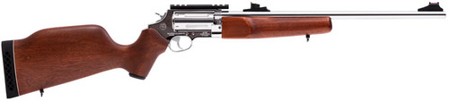 Rossi Circuit Judge 45 Colt / .410 Bore Stainless Steel Rifle with Fiber Optic Sights and Wood Stock