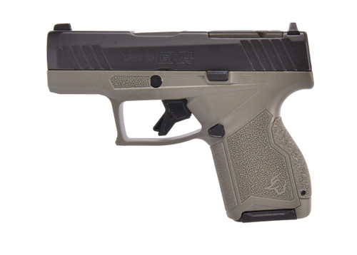 Taurus GX4 9mm Semi-Auto Pistol with OD Green Polymer Frame and Black Gas Nitrided Finish