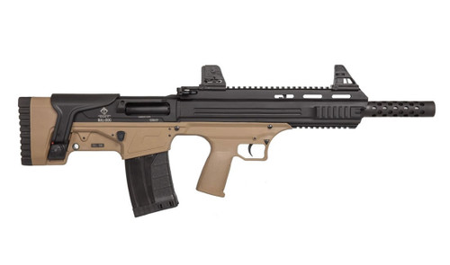 American Tactical Inc BULL-DOG 12/18.5" Tan Semi-Auto Shotgun with 5-Round Magazine