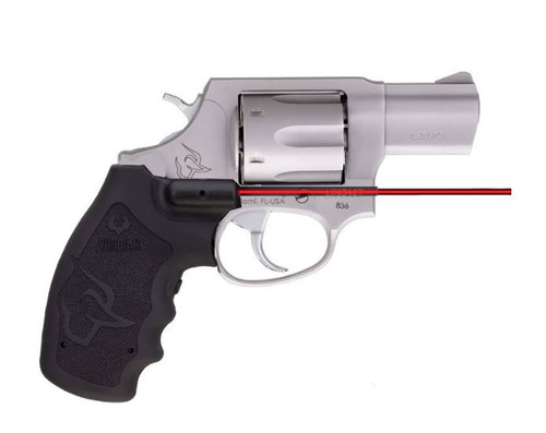 Taurus 856 Ultra Lite .38 Special Revolver with Viridian Red Laser - 6-Shot Capacity, Matte Finish