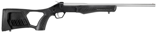 Rossi Tuffy .410 Bore Shotgun with Nickel Cerakote Finish and Black Thumbhole Synthetic Stock