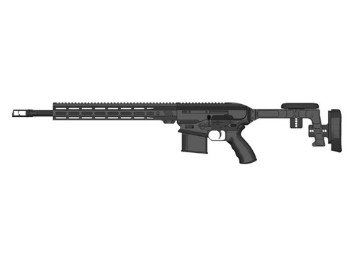 Bushmaster BA30 Bolt Action Rifle in 308 Win with Collapsible Stock - Matte Black Finish