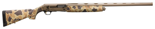 Browning Silver Field Camo FDE 12 Gauge Semi-Auto Shotgun with 4+1 Capacity