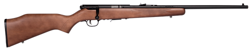 Savage Arms 93 G Bolt Action Rifle - .22 Magnum, Matte Blue Finish, Hardwood Stock