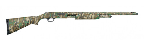 Mossberg 500 Turkey Shotgun with 410 Bore, Mossy Oak Green Leaf Finish and Fiber Optic Sights