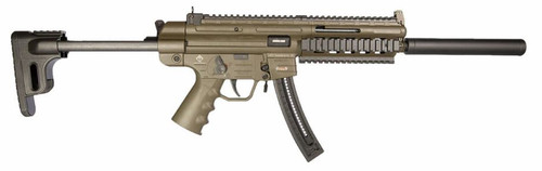 American Tactical Inc GSG-16 Carbine .22 LR Rifle with Collapsible Stock and Faux Suppressor