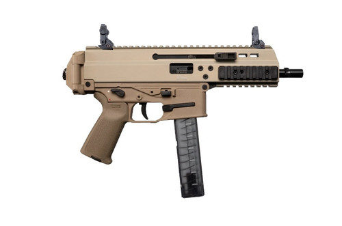 B&T APC9 Pro 9mm Semi-Auto Pistol with Coyote Tan Finish, 30+1 Capacity