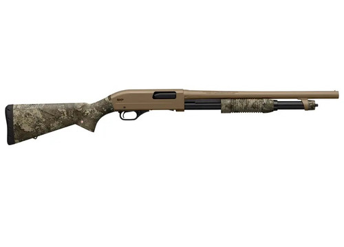 Winchester SXP Defender 12 Gauge Pump Action Shotgun with Flat Dark Earth Finish and Camo Stock