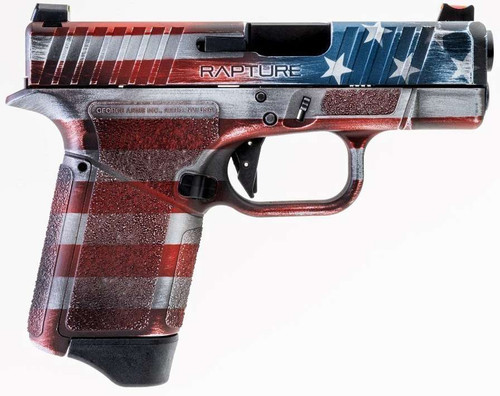 Gforce Arms RAPTURE 9mm Semi-Auto Pistol with American Flag Cerakote Finish and Fiber Optic Sights
