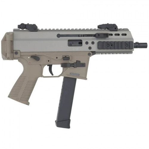 B&T APC9 Pro 9mm Semi-Auto Pistol with Coyote Tan Finish and 33-Round Magazine