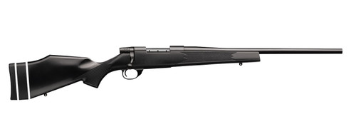 Weatherby Vanguard Synthetic Compact Rifle in 223 Rem with Bolt Action and Matte Blue Finish
