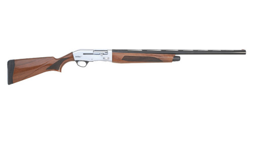 TriStar Sporting Arms Viper G2 Pro Silver 12 Gauge Semi-Auto Shotgun with Turkish Walnut Stock