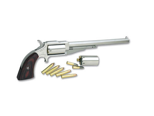 North American Arms Earl Revolver in 22 LR / 22 Magnum, 5-Shot, Stainless Steel