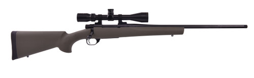 HOWA M1500 Gamepro 2 Bolt Action Rifle in 22-250 with Green Hogue Overmold Synthetic Stock