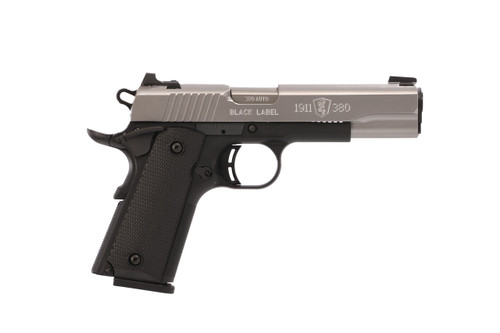 Browning 1911-380 Black Label Semi-Auto Pistol with Satin Stainless Steel Finish 051118492
