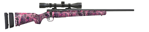 Mossberg Patriot Super Bantam Combo Rifle in 350 Legend with Synthetic Muddy Girl Wild Camo Stock and 3-9x40mm Scope