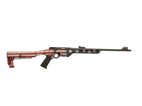 Legacy Sports International Citadel TRAKR .22 LR Rifle with American Flag Cerakote Finish