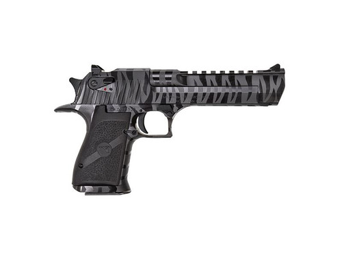 Magnum Research Desert Eagle Mark XIX in 50 AE with Black Tiger Stripes