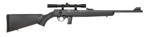 Mossberg 802 Plinkster Bolt Action 22 LR Rifle with 4X Scope and Synthetic Stock