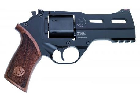 Chiappa Firearms Rhino 40SAR 9mm Revolver with 4-Inch Barrel and Walnut Alloy Frame