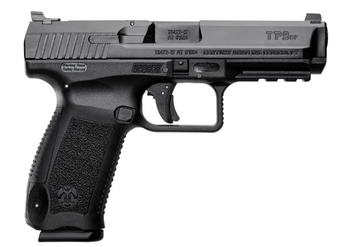 CANIK TP9SF Special Forces 9mm Semi-Auto Pistol with 18+1 Capacity and Matte Black Finish