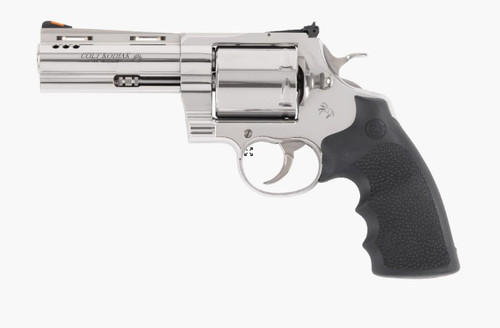 Colt Kodiak 44 Magnum / 44 Special Revolver with Polished Stainless Steel Finish and Hogue Grips