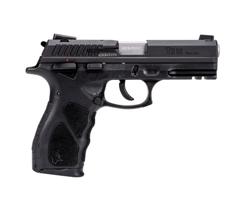 Taurus TH10 10mm Semi-Auto Pistol with 15-Round Capacity and Matte Black Finish