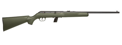 Savage Arms 64 F Semi-Auto Rifle in Green Synthetic Stock - 22 LR