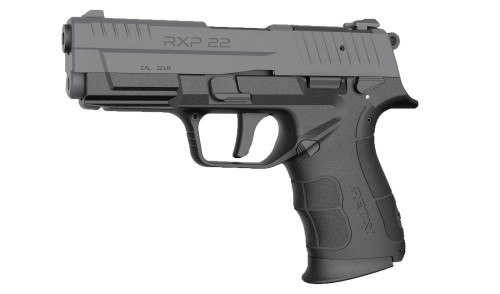 Retay RXP22 22LR Semi-Auto Pistol with Matte Black Finish and Adjustable Sights