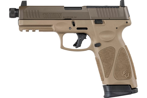 Taurus G3 Tactical 9mm Semi-Auto Pistol with Patriot Brown Cerakote Finish and Optic Ready Slide 1-G3P941-TAC