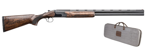 Charles Daly 214E Superior Over/Under 12 Gauge Shotgun with Checkered Walnut Stock