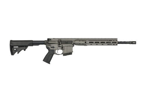 LWRC DI 5.56 Gray Rifle with 16-Inch Barrel and M-LOK Handguard