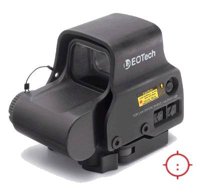 EO Tech EXPS3-2 Reflex Sight with Dual 1 MOA Dots and Night Vision Compatibility