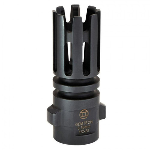 Gemtech Quickmount 5.56mm Flash Hider for 223 Rem & 5.56 NATO Rifles