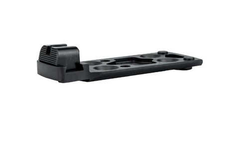 Kimber KDS9C Fixed Optic Plate with Black Finish for Enhanced Sight Compatibility
